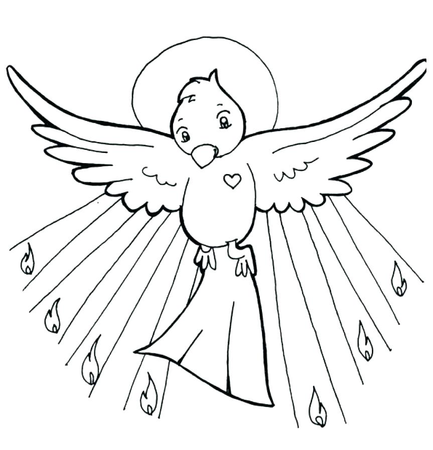 863x897 Holy Spirit Coloring Pages Spirit Coloring Pages Good Spirit