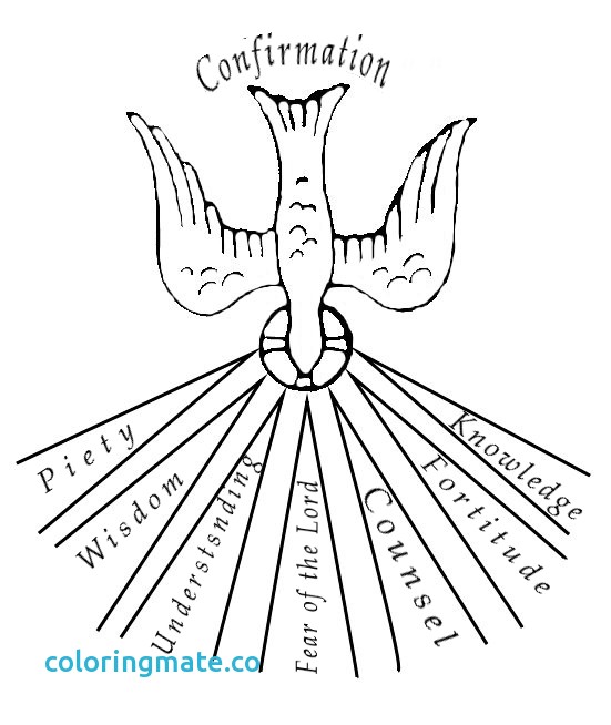 551x654 Gifts Of The Holy Spirit Coloring Pages