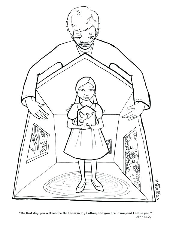 576x756 Holy Ghost Coloring Page Holy Spirit Coloring Page Holy Spirit