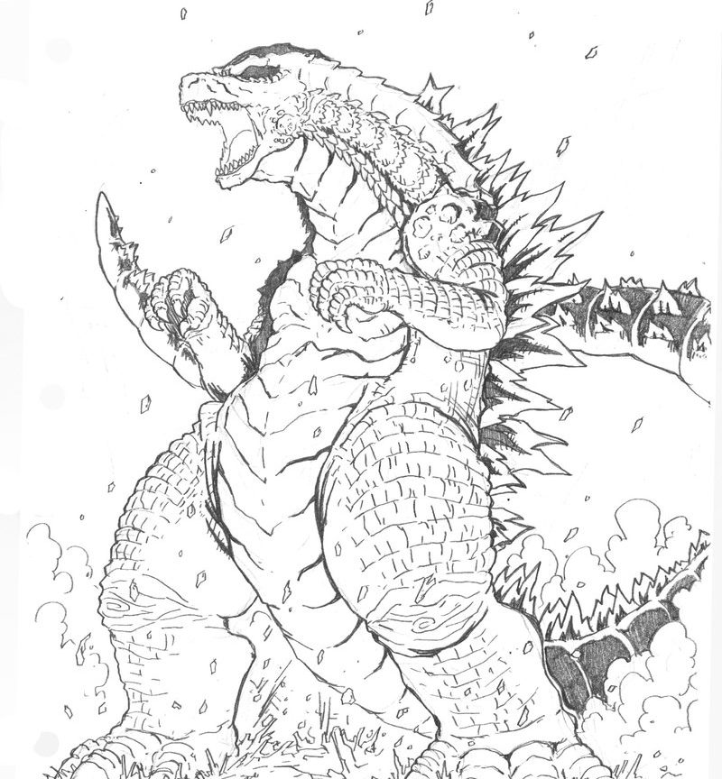 Gigan Coloring Pages
