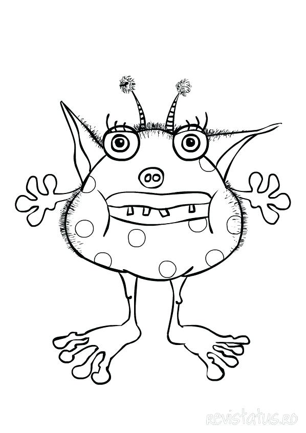 598x846 Gila Monster Coloring Page Good Monster Coloring Pages Top 10
