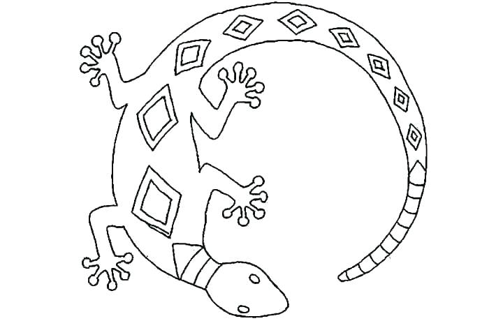 720x460 Gila Monster Coloring Page
