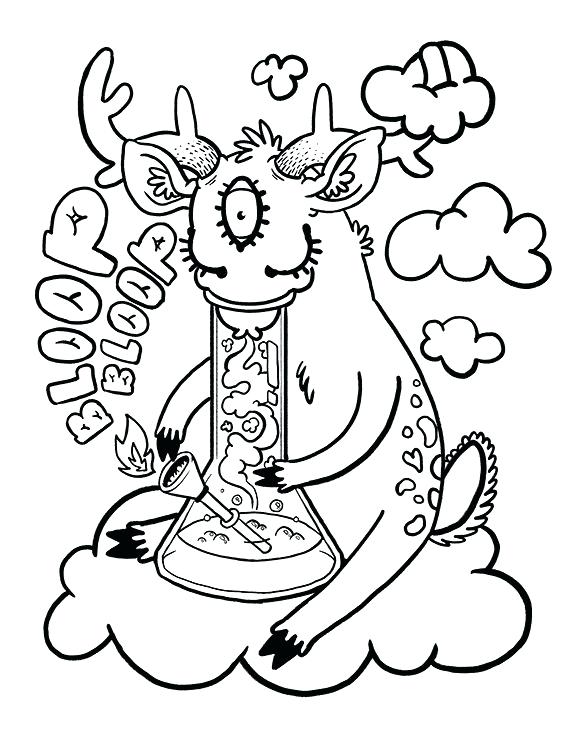 576x745 Coloring Gila Monster Coloring Page Unique Of Marijuana Pages