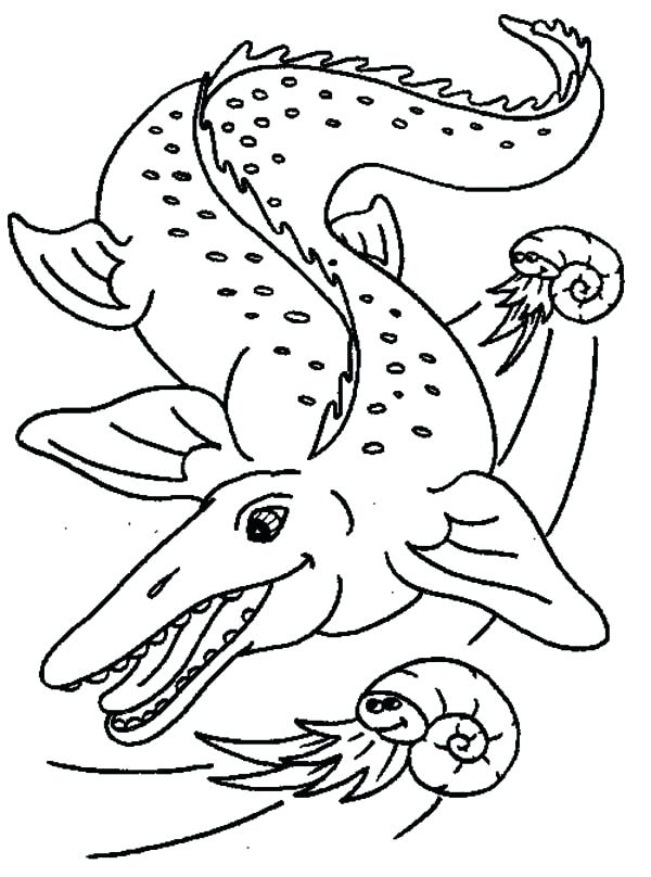 600x808 Gila Monster Coloring Page
