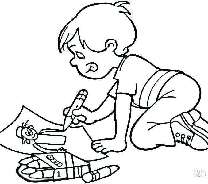 678x600 Baby Boy Coloring Pages Boy Coloring Page Gingerbread Boy Coloring