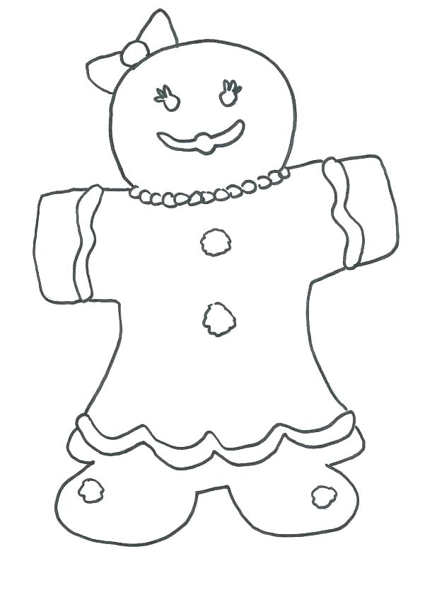 618x847 Gingerbread Man Coloring Page Gingerbread Man Coloring Pages