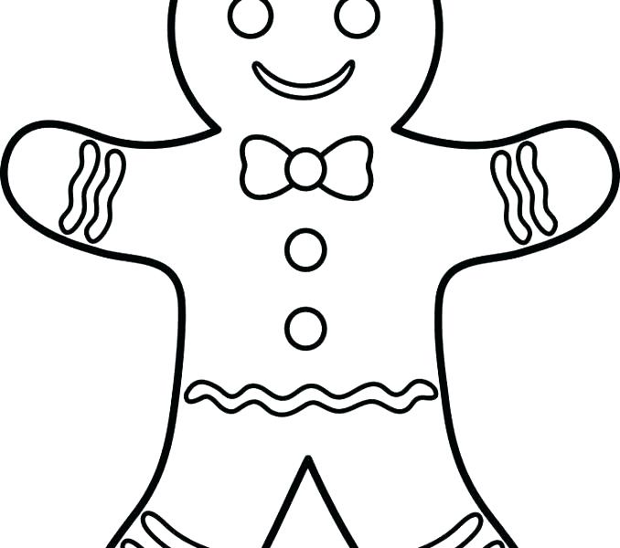 678x600 Boy Coloring Pages Free Printable Coloring Gingerbread Man Story