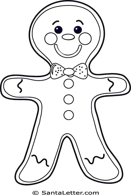 553x820 Gingerbread Coloring Pages Gingerbread Man Coloring Pages Best 25