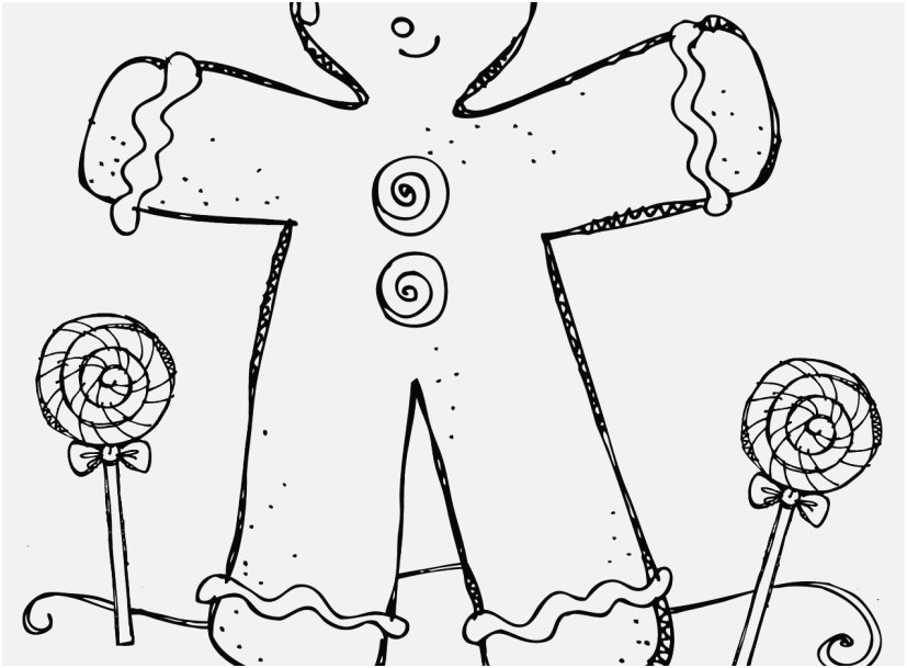 827x609 Gingerbread Coloring Pages Picture Free Pages To Color Free
