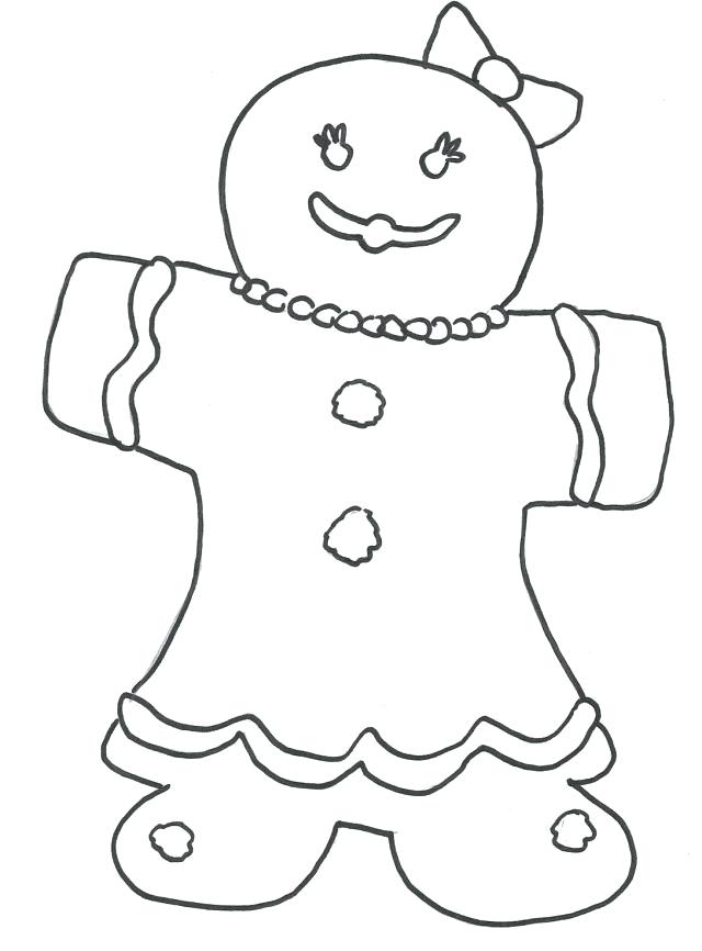 640x866 Gingerbread Baby Coloring Pages Printable Coloring Gingerbread