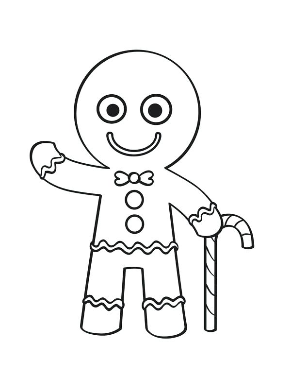 600x776 Candy Coloring Pages Gingerbread House Candy Color Pages