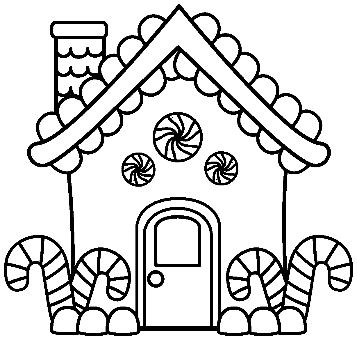 1228x1168 Gingerbread Coloring Pages Gingerbread House Coloring Pages