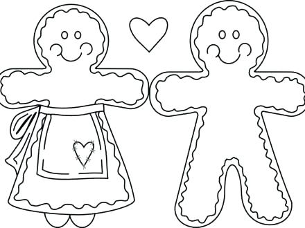 440x330 Gingerbread House Coloring Page Free Printable Gingerbread House