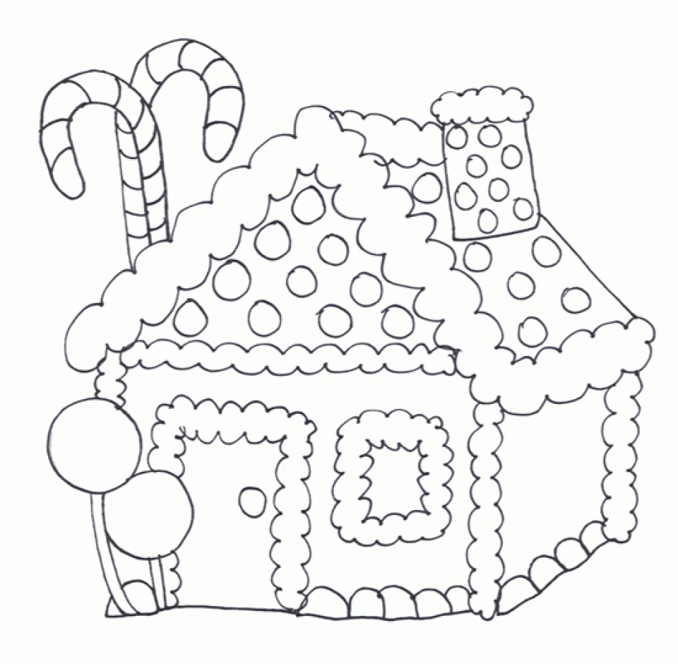 960x940 Coloring Pages Online Best Of Get This Gingerbread House Coloring