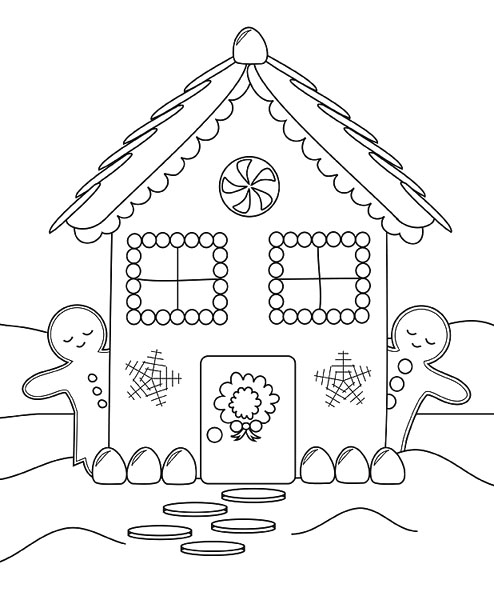 494x611 Free Printable Snowflake Coloring Pages For Kids