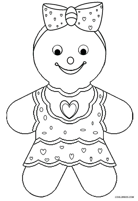 582x850 Gingerbread Girl Coloring Pages Wonder Woman Coloring Pages