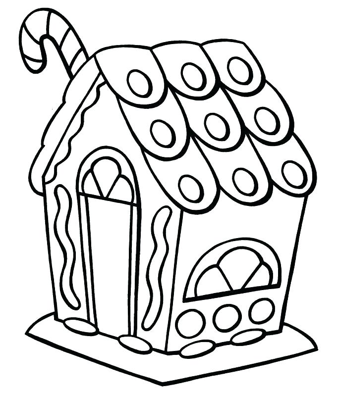 682x800 Gingerbread House Coloring Sheets Gingerbread Man House Coloring