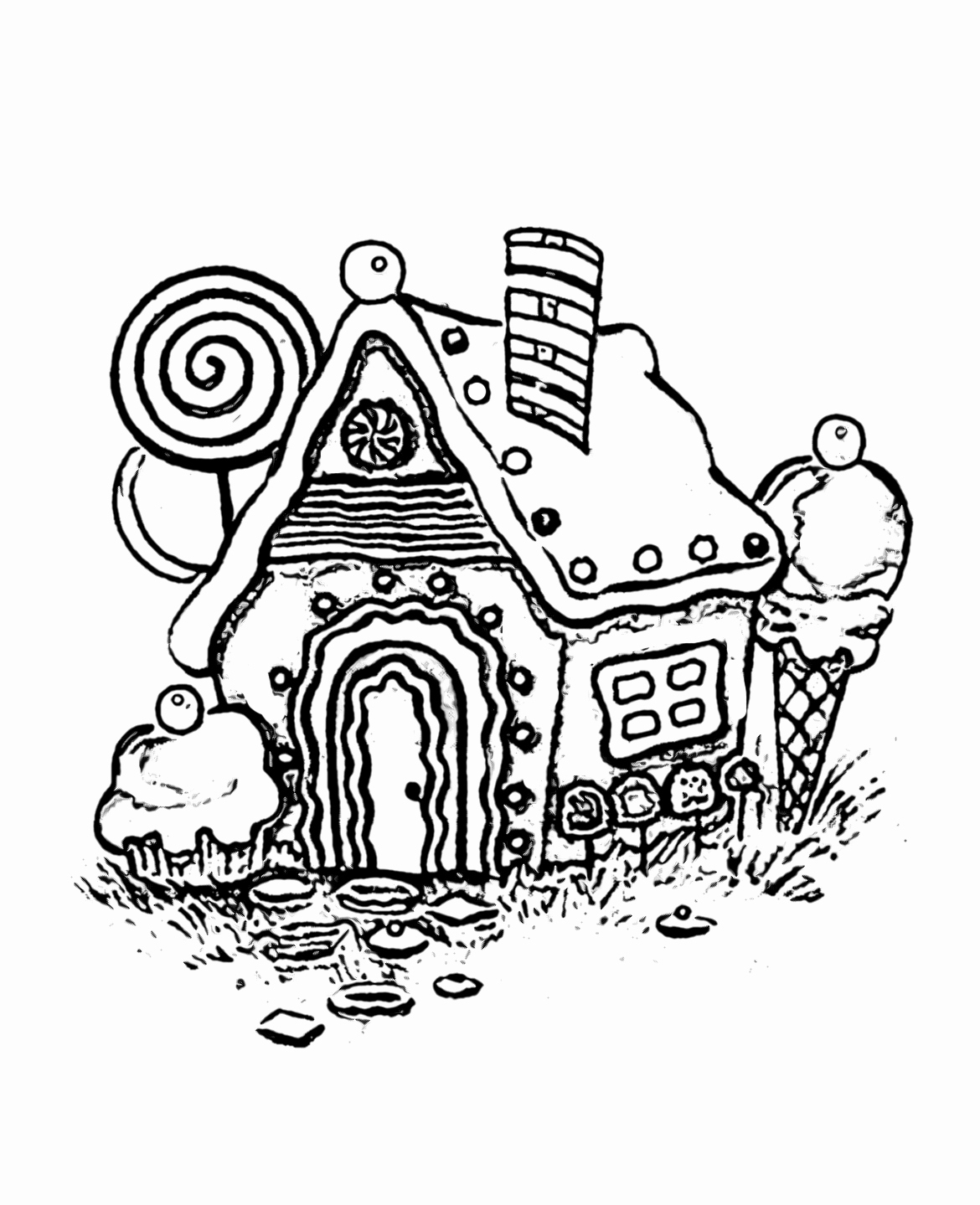 1170x1439 Gingerbread Man Coloring Pages Ohmygirl.us