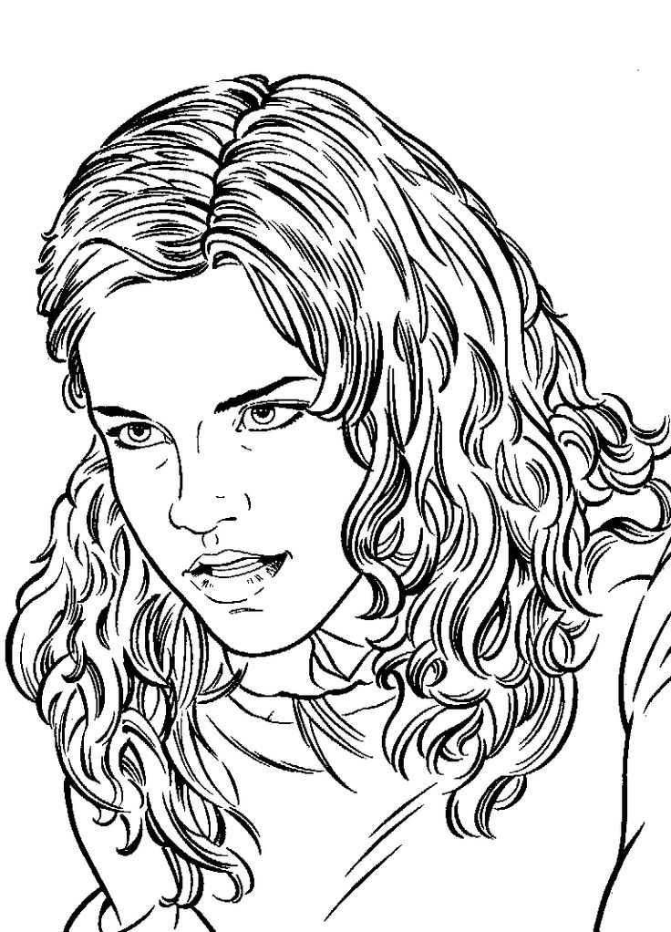 736x1022 Gorgeous Inspiration Ginny Weasley Coloring Pages Harry Potter