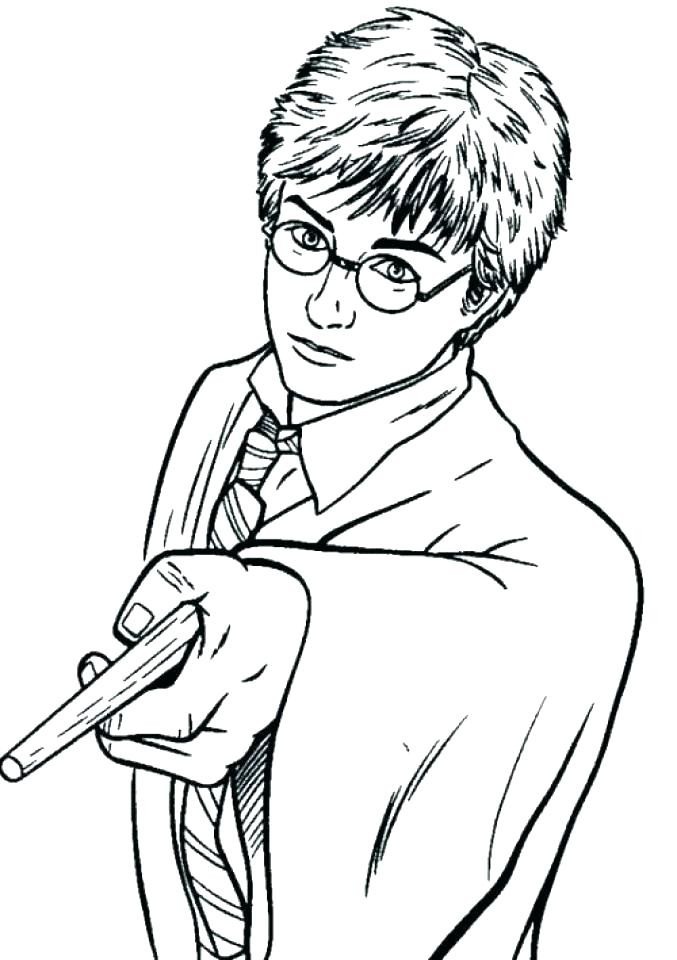 677x960 Free Harry Potter Coloring Pages Fresh Kids N Fun