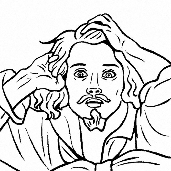 700x700 Courbet Auto Portrait Obras De Arte Printable