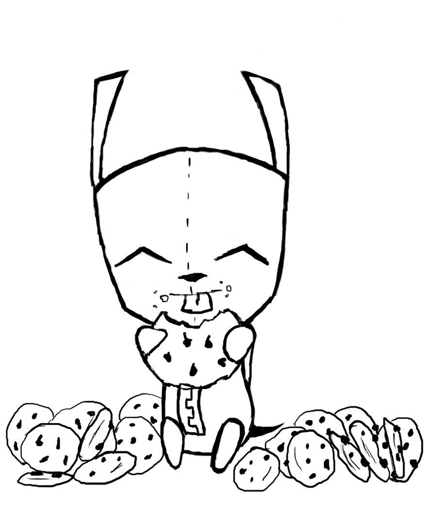 900x1080 Gir And Piggy Coloring Pages Coloring Page