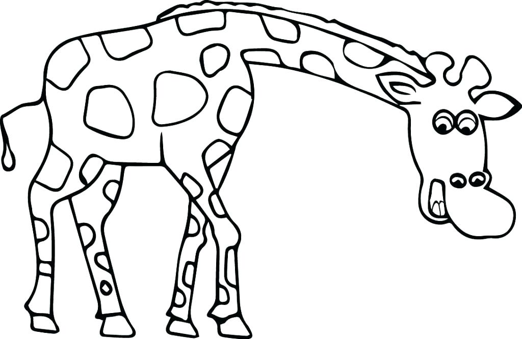 1024x666 Coloring Pages Giraffe Giraffe Head For Coloring Page Shirt Design