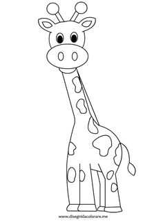 236x322 Free Printable Giraffe Coloring Pages For Kids Giraffe, Baby