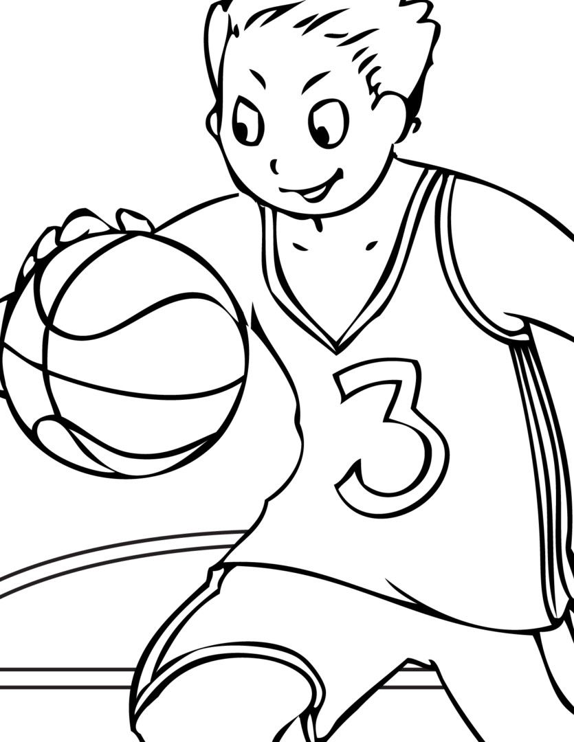 835x1080 Httpcolorings.coasketball Coloring Pages For Girls
