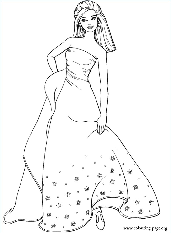 700x949 Boy And Girl With Winter Clothes Coloring Page