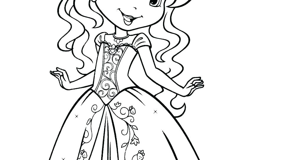 Girl Coloring Pages For Kids