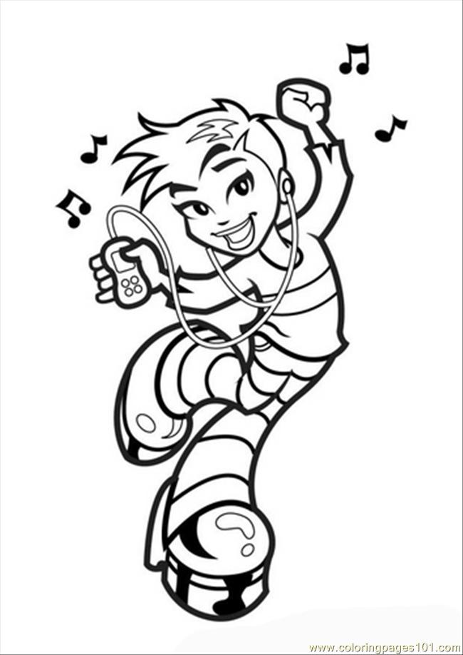 650x918 Es Photo Dancing Girl Dm11076 Coloring Page