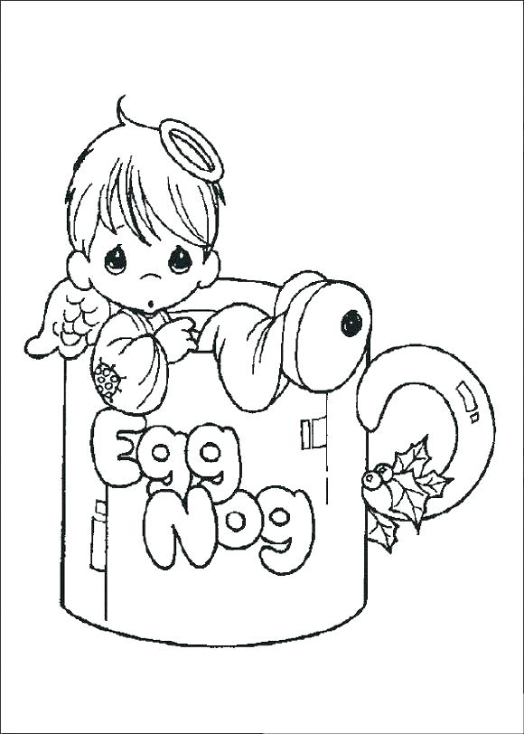 580x812 Cute Baby Coloring Pages Coloring Pages Baby Precious Moments Baby