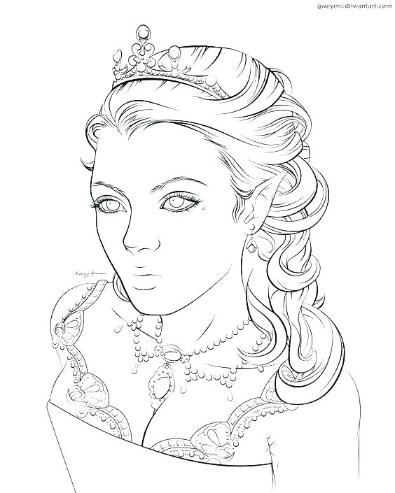 564x705 Elf Coloring Pages Printable Professional