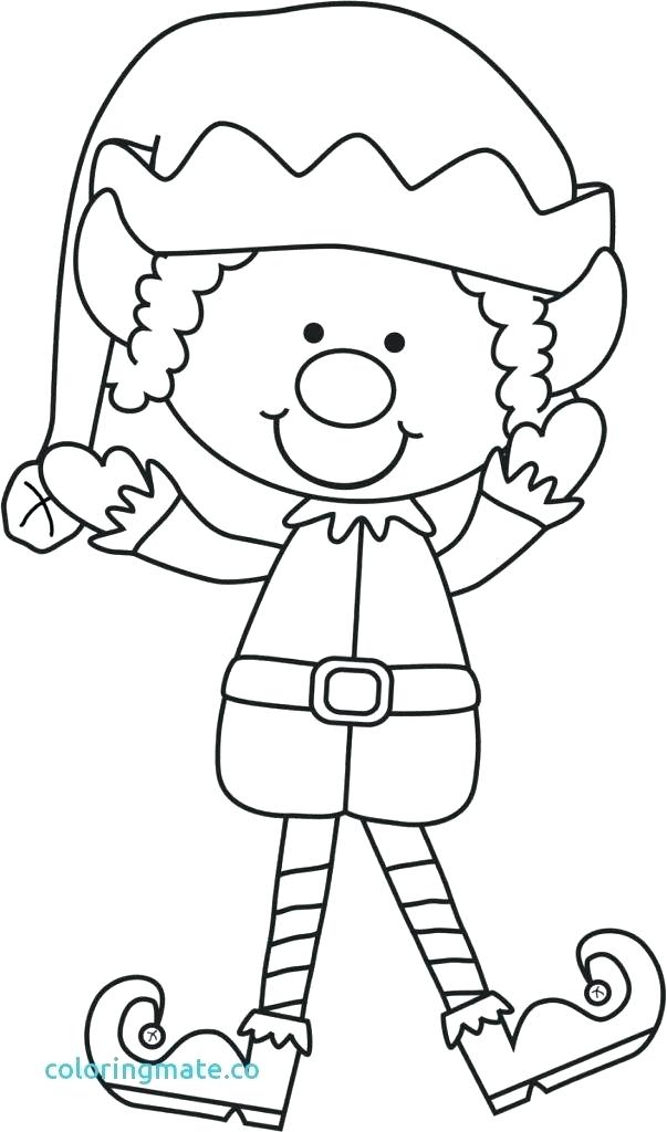 603x1024 Shelf Elf Coloring Page Elf On The Shelf Printable Coloring Page