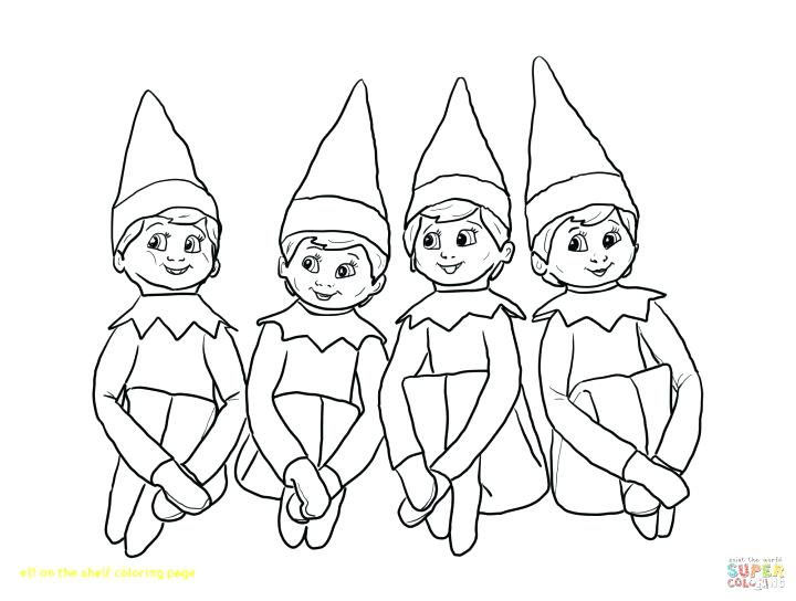 720x544 Elf On The Shelf Color Pages