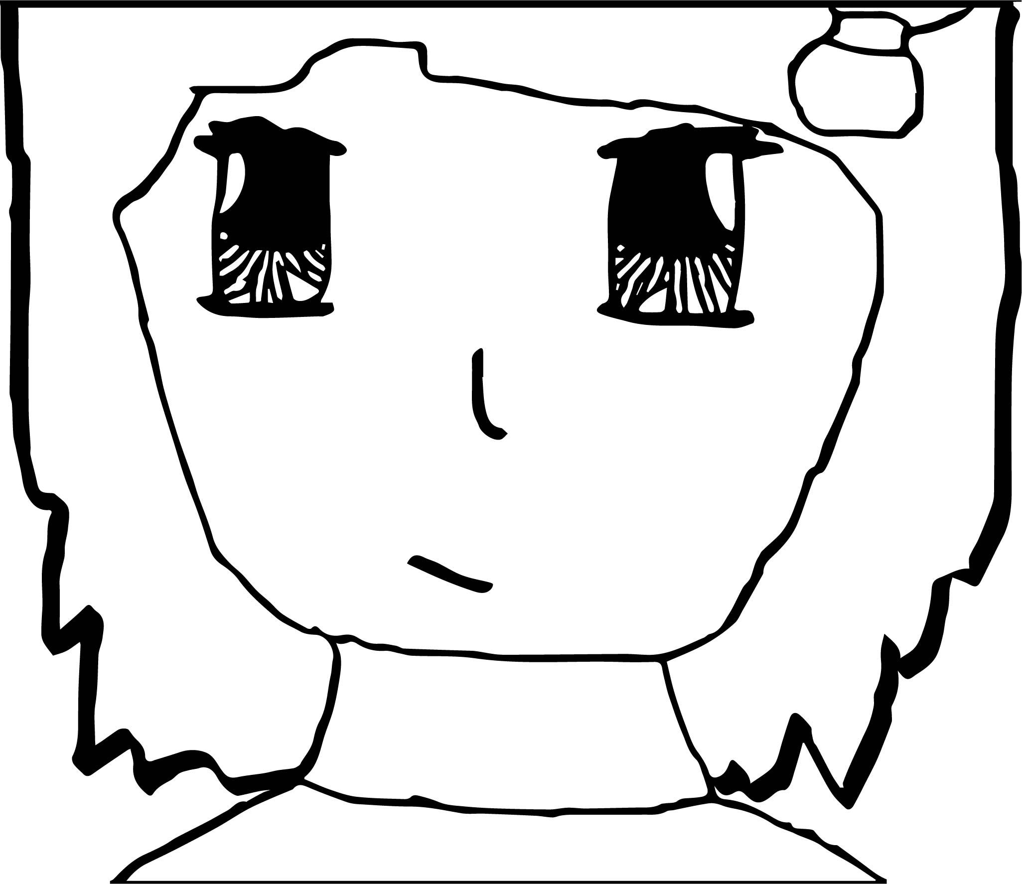 2051x1774 Anime Girl Face Coloring Pages Wecoloringpage