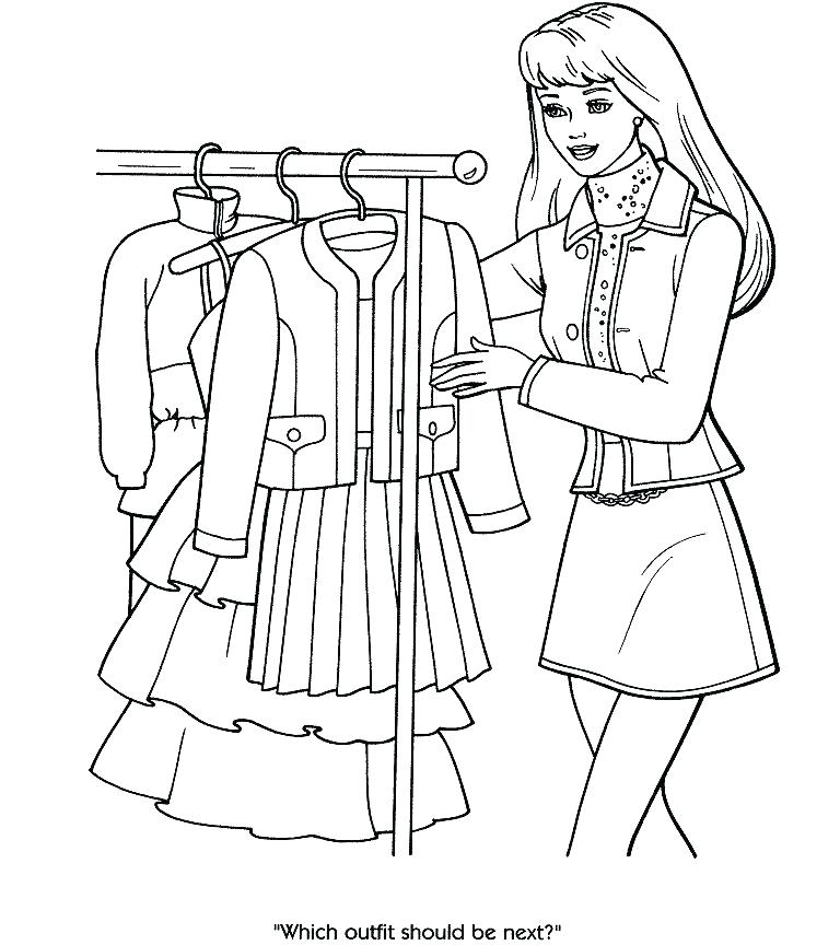 768x864 Fashion Coloring Sheets Fashion Coloring Pages 3 Free Printable