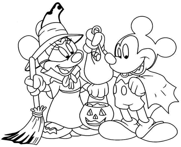 739x600 Coloring Pages Cartoon Disney Minnie Mouse Printable Free For Boys