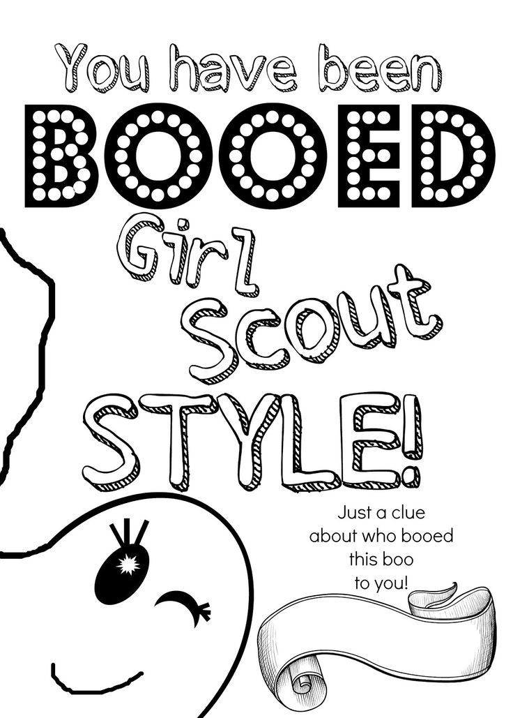 736x1029 Girl Scout Halloween Coloring Pages Girl Scouts