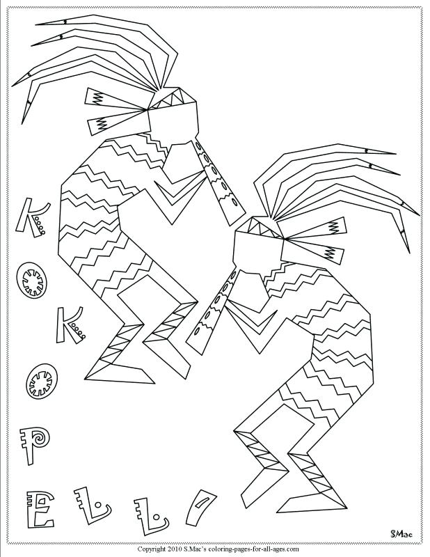 618x800 Indian Color Pages Coloring Pages Free Chief Native Girl To Print