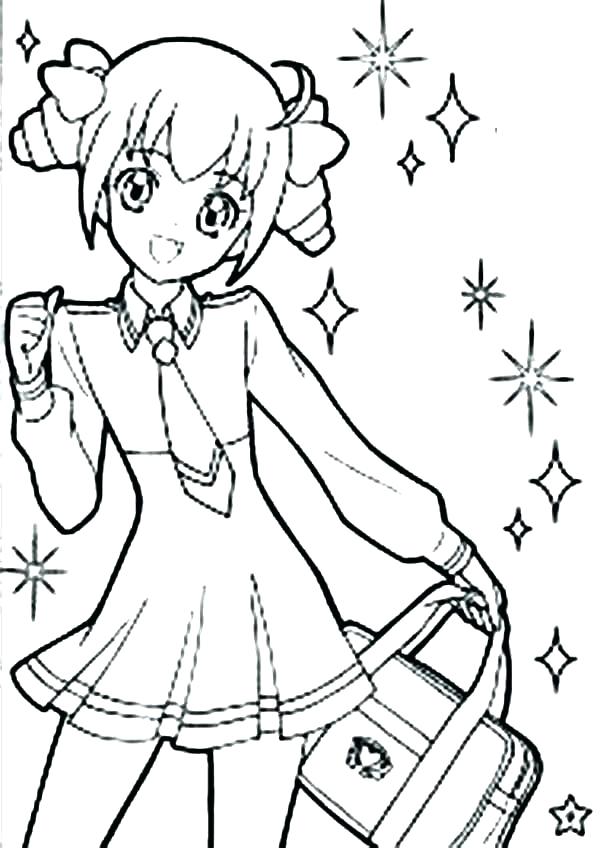 600x848 Cute Girl Coloring Pages Cute Coloring Pages Cute Girl Coloring