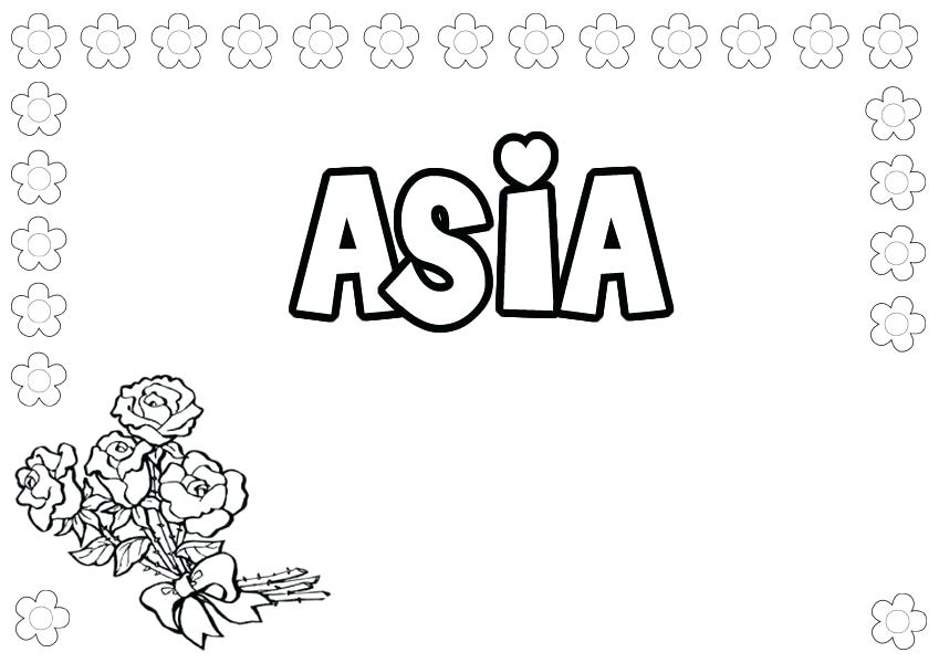 849x600 Asia Coloring Sheet Girls Names Coloring Pages Southeast Asia