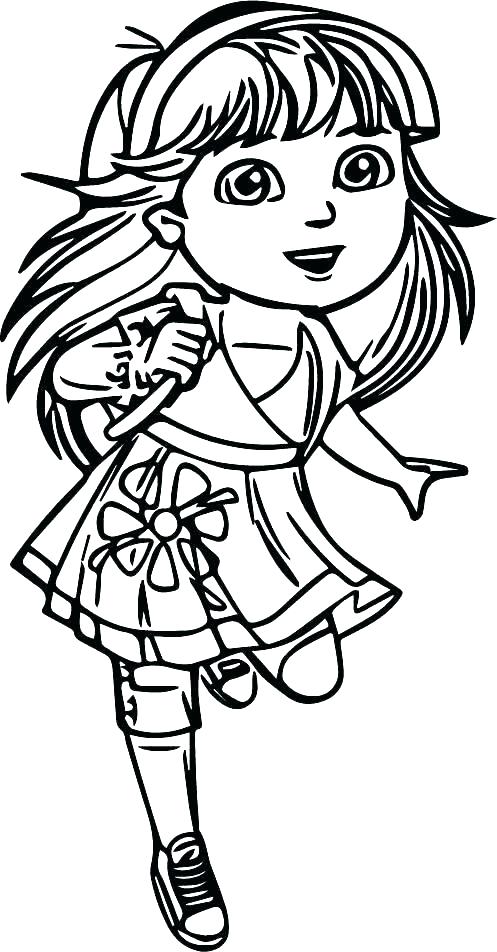 497x952 Teenage Girl Coloring Pages
