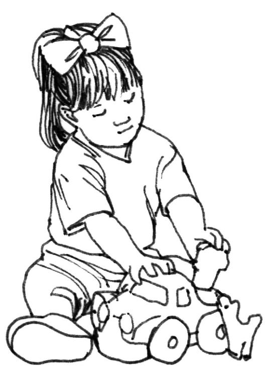 540x743 Free People Coloring Pages