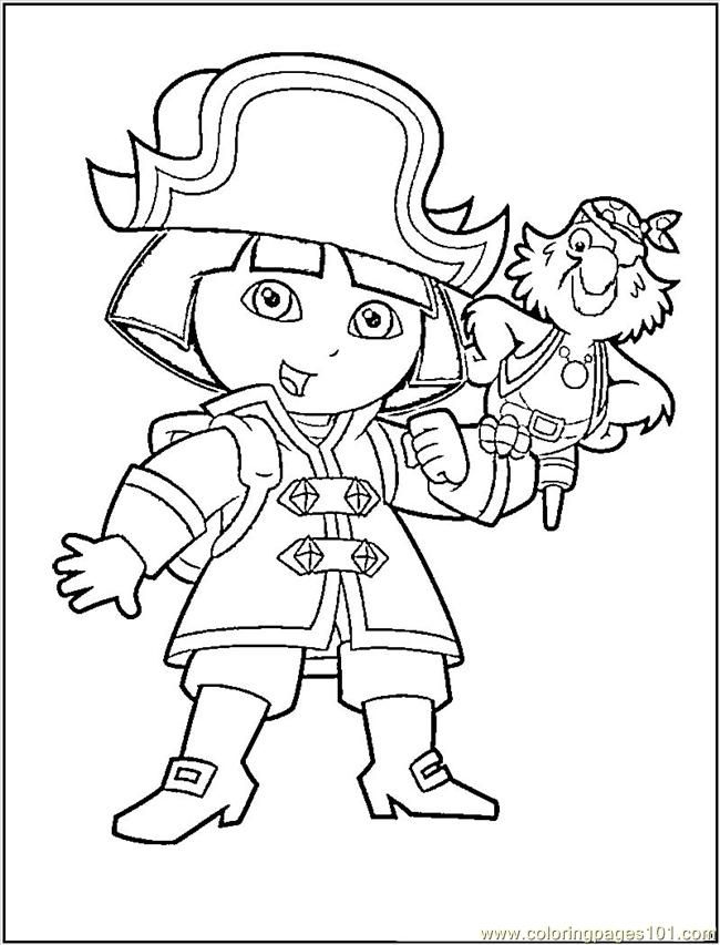 650x853 Pirate Coloring Pages New Girl Pirate Coloring Pages Coloring Home