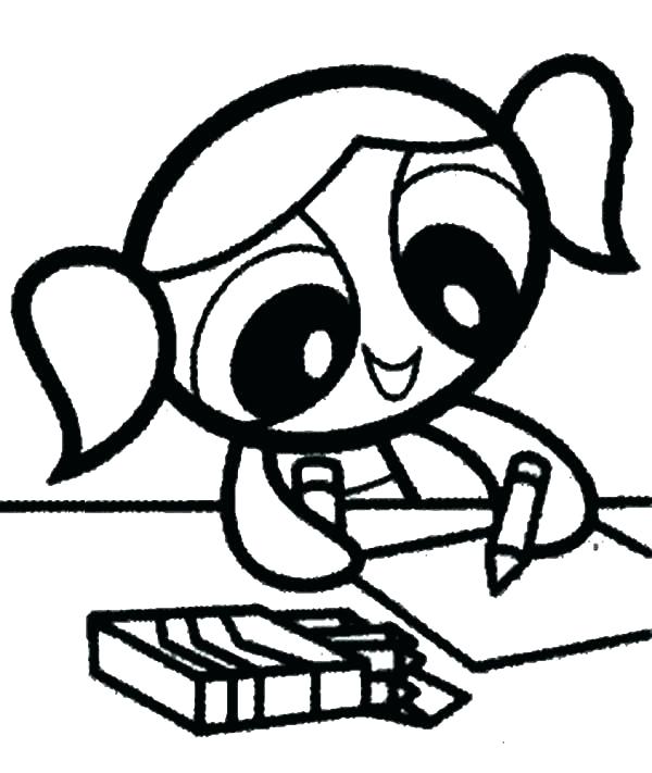 600x711 Power Puff Girls Coloring Page Free Girls Coloring Pages For Kids