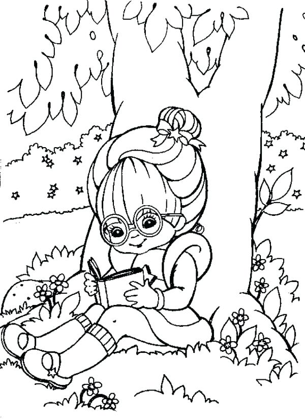 600x823 Reading Coloring Pages 8 Pics Of Reading Coloring Pages Printable