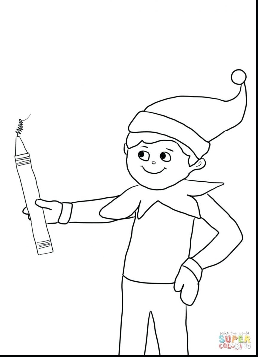 863x1194 Elf On The Shelf Pet Reindeer Coloring Pages Copy Fresh Christmas