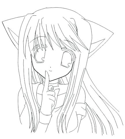 433x480 Coloring Pages Of A Girl Pilgrim Girl Coloring Page Coloring Pages